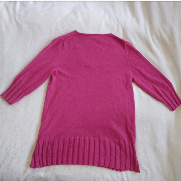 Eileen Fisher Cashmere Blend Sweater - Picture 6 of 8